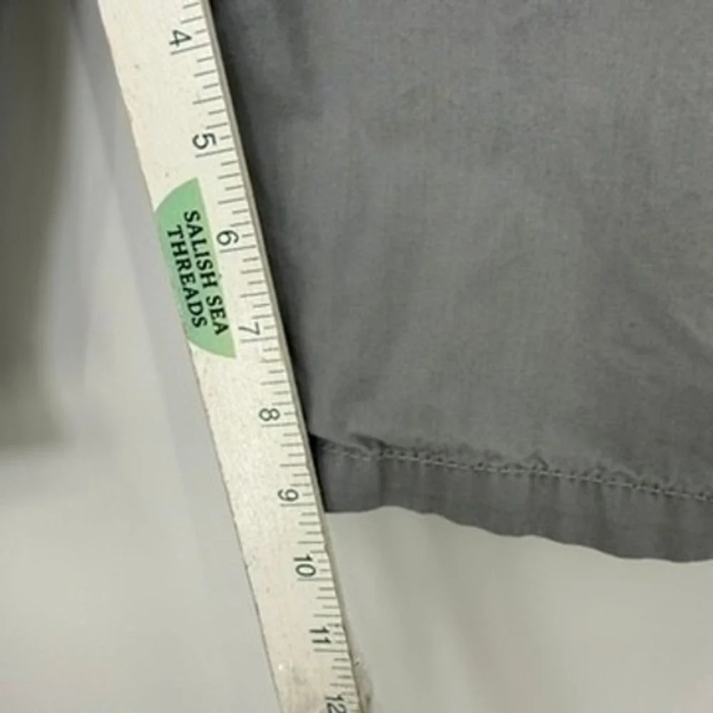 Johnnie O Chino Shorts Mens 38 Grey West Coast Prep Coastal Summer Beach Classic